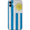 Uraguay Flag Distressed iPhone 12 Skin