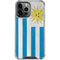 Uraguay Flag Distressed iPhone 13 Pro Max Clear Case