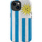 Uraguay Flag Distressed iPhone 14 Plus Impact Case