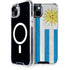 Uraguay Flag Distressed iPhone 14 Plus MagSafe Case