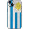 Uraguay Flag Distressed iPhone 15 Plus Skin