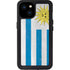 Uraguay Flag Distressed iPhone 15 Plus Waterproof Case