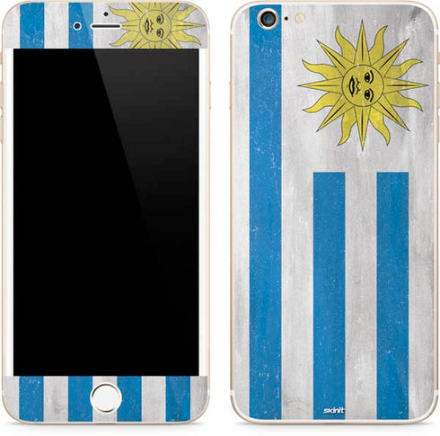 Uraguay Flag Distressed iPhone 6/6s Plus Skin
