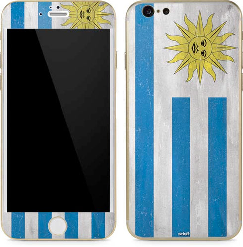 Uraguay Flag Distressed iPhone 6/6s Skin