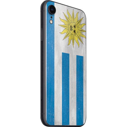 Uraguay Flag Distressed iPhone SE (2nd & 3rd Gen) Skin