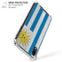 Uraguay Flag Distressed iPhone XR Clear Case