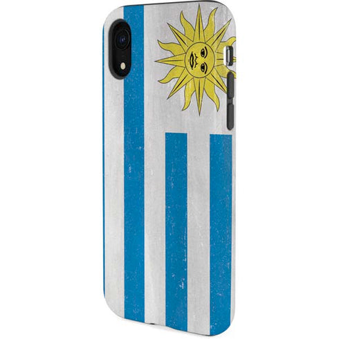 Uraguay Flag Distressed iPhone XR Pro Case