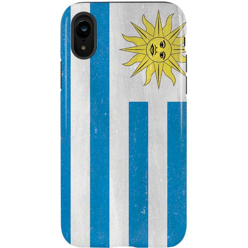 Uraguay Flag Distressed iPhone XR Pro Case