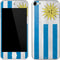 Uraguay Flag Distressed Apple iPod Skin
