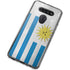 Uraguay Flag Distressed LG K51/Q51 Clear Case