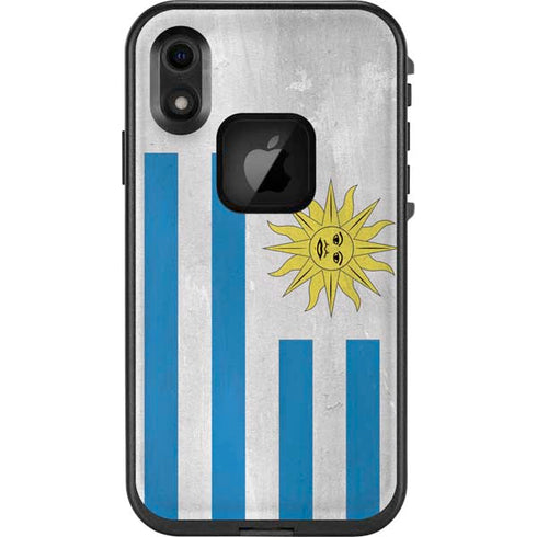 Uraguay Flag Distressed LifeProof Fre iPhone Skin