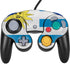 Uraguay Flag Distressed Nintendo GameCube Controller Skin