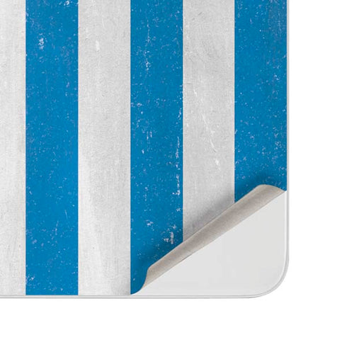 Uraguay Flag Distressed Surface Duo Skin