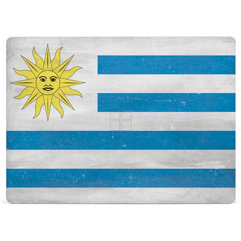 Uraguay Flag Distressed Surface Laptop 2 Skin