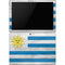 Uraguay Flag Distressed Surface Pro 6 Skin