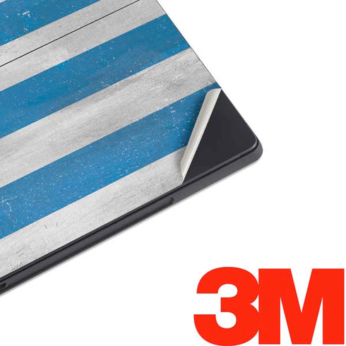 Uraguay Flag Distressed Surface Pro 7 Skin