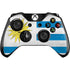 Uraguay Flag Distressed Xbox One Controller Skin