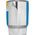 Uraguay Flag Distressed Yeti 20oz Tumbler Skin