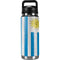 Uraguay Flag Distressed YETI Rambler 26oz Bottle Skin