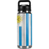 Uraguay Flag Distressed YETI Rambler 26oz Bottle Skin