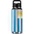 Uraguay Flag Distressed YETI Rambler 36oz Bottle Skin