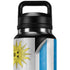 Uraguay Flag Distressed YETI Rambler 36oz Bottle Skin