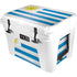 Uraguay Flag Distressed YETI Tundra 35 Hard Cooler Skin
