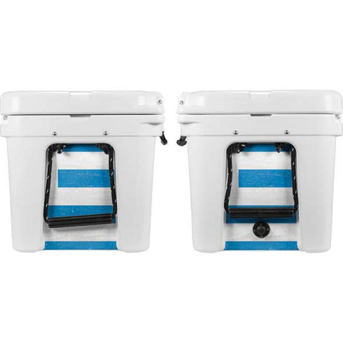 Uraguay Flag Distressed YETI Tundra 35 Hard Cooler Skin