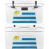 Uraguay Flag Distressed YETI Tundra 45 Hard Cooler Skin
