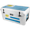 Uraguay Flag Distressed YETI Tundra 65 Hard Cooler Skin