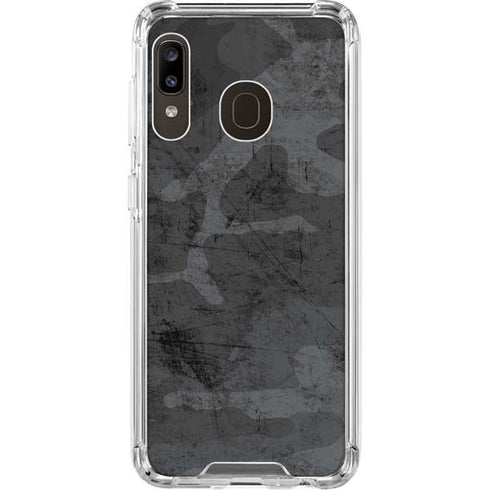 Urban Camo Galaxy A30 Clear Case