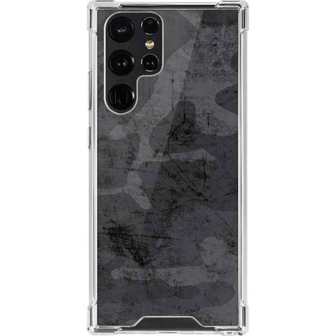 Urban Camo Galaxy S22 Ultra Clear Case