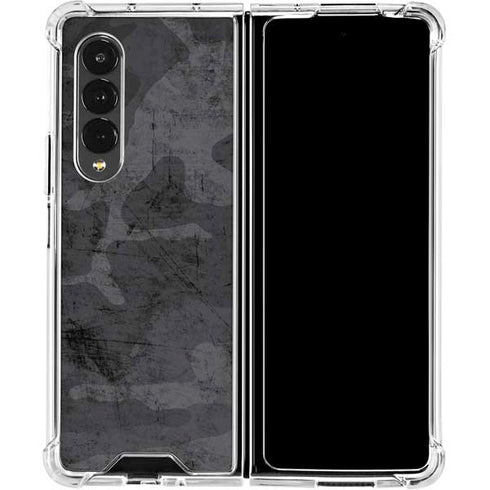 Urban Camo Galaxy Z Fold4 5G Clear Case