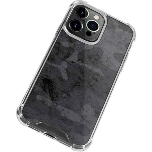 Urban Camo iPhone 15 Pro Clear Case