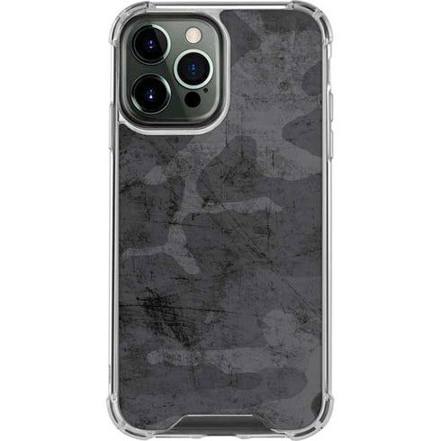 Urban Camo iPhone 15 Pro Max Clear Case