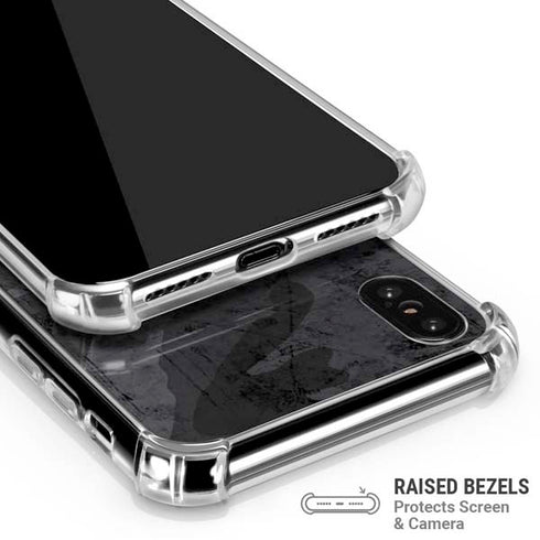 Urban Camo iPhone XS Max Clear Case