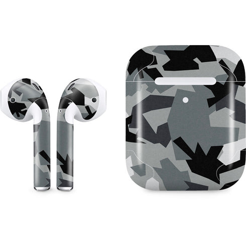 Urban Camouflage Black Apple AirPods 2 Skin