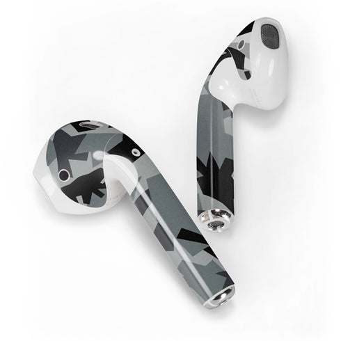 Urban Camouflage Black Apple AirPods 2 Skin