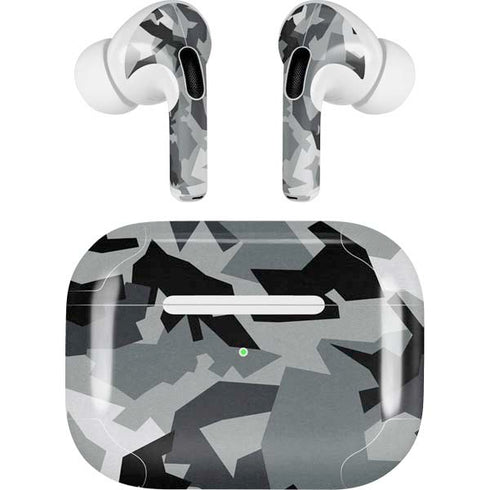 Urban Camouflage Black Apple AirPods Pro Skin