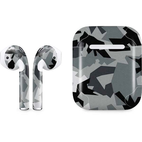 Urban Camouflage Black Apple AirPods Skin