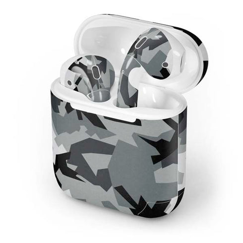 Urban Camouflage Black Apple AirPods Skin