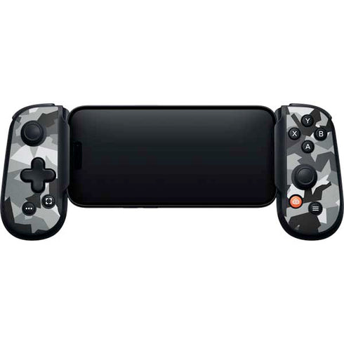 Urban Camouflage Black Backbone One for iPhone Game Controller Skin