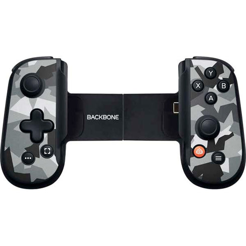 Urban Camouflage Black Backbone One for iPhone Game Controller Skin