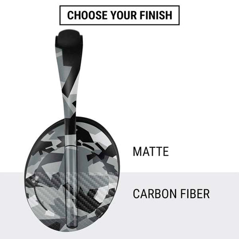 Urban Camouflage Black Bose Noise Cancelling Headphones 700 Skin