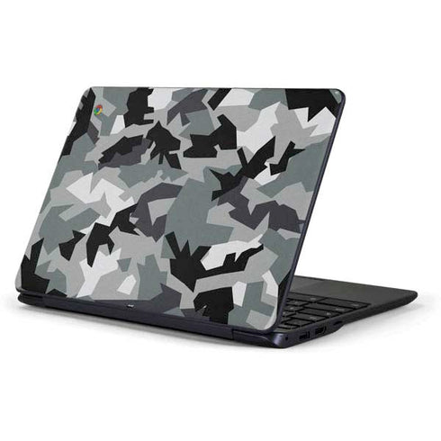 Urban Camouflage Black Samsung Chromebook Skin