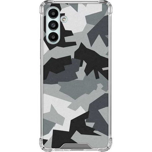Urban Camouflage Black Galaxy A13 5G Clear Case