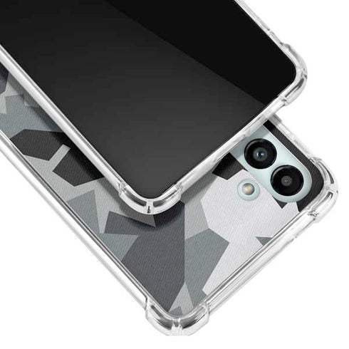 Urban Camouflage Black Galaxy A13 5G Clear Case