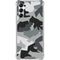 Urban Camouflage Black Galaxy A15 5G Clear Case