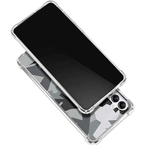 Urban Camouflage Black Galaxy A15 5G Clear Case