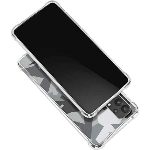 Urban Camouflage Black Galaxy A32 5G Clear Case